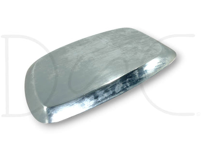 92-97 Ford F250 F350 RH Right Passenger Side Door Mirror Trim Cap Chrome OEM