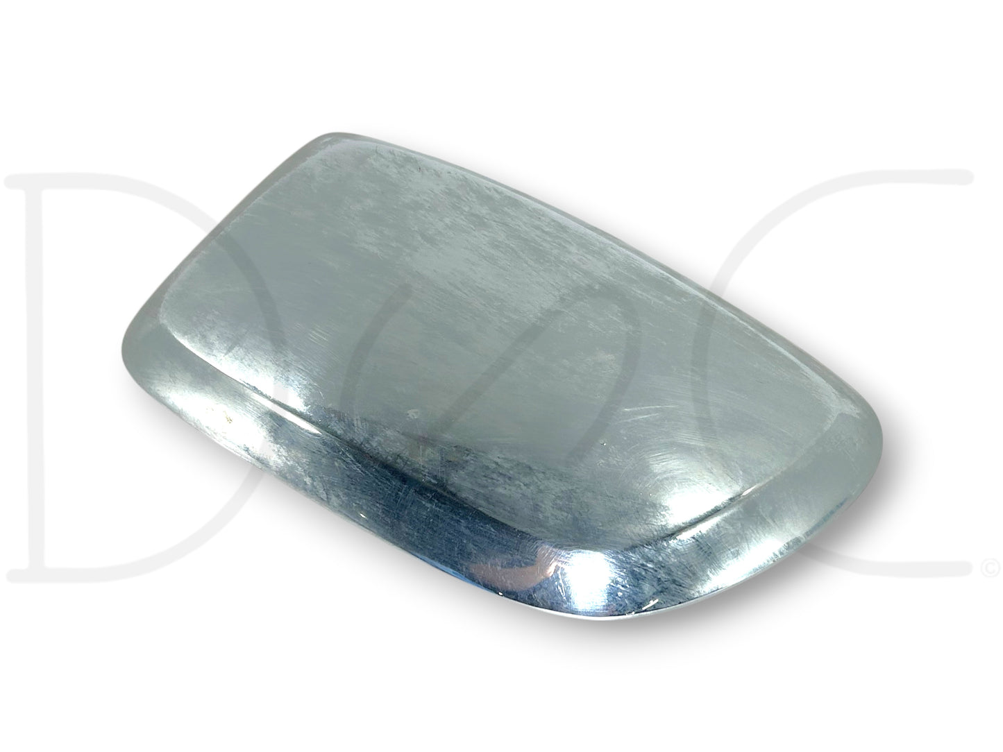 92-97 Ford F250 F350 RH Right Passenger Side Door Mirror Trim Cap Chrome OEM