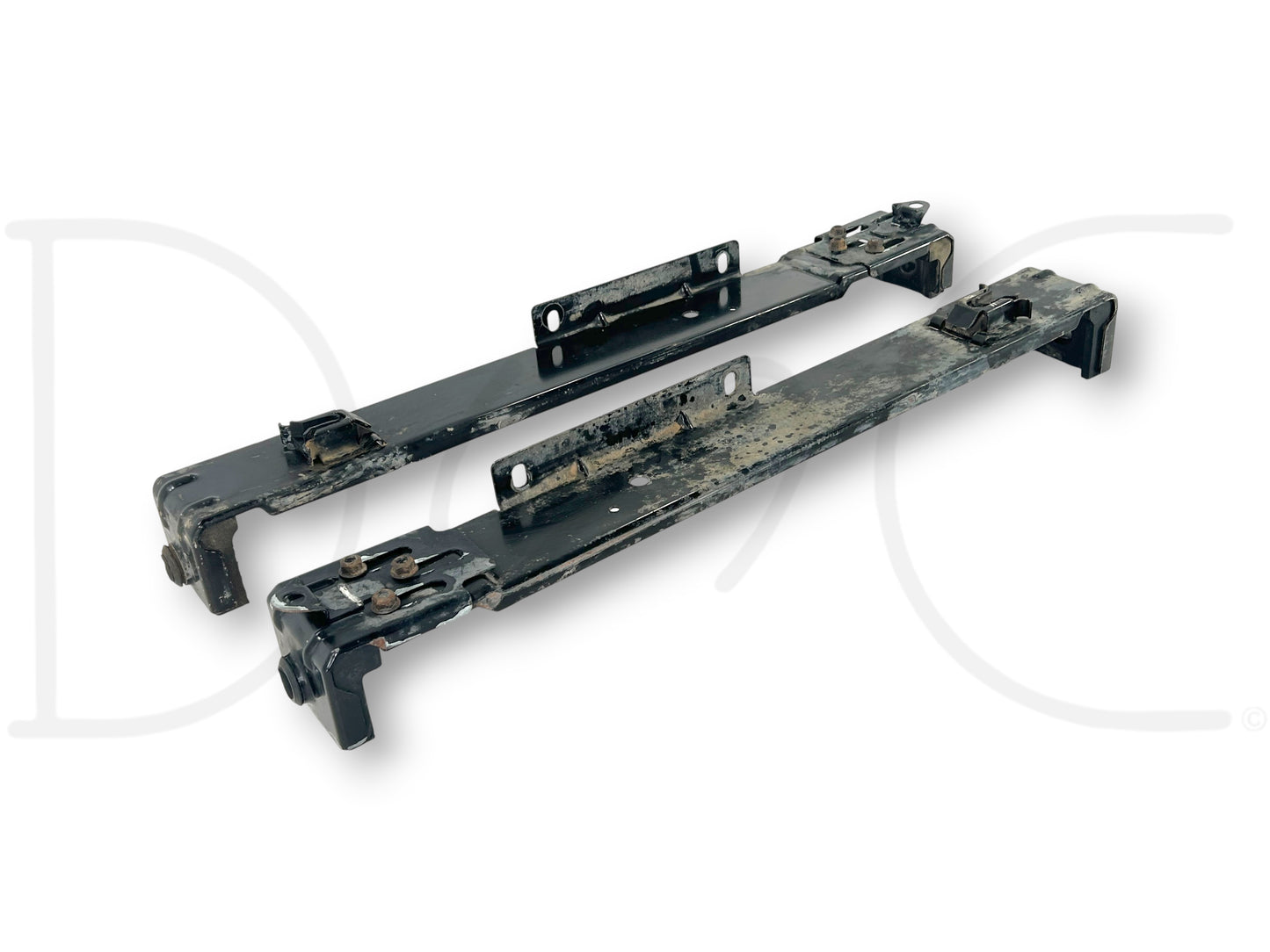95-97 Ford F250 F350 7.3 Diesel Radiator Mount Bracket Pair OE Brackets