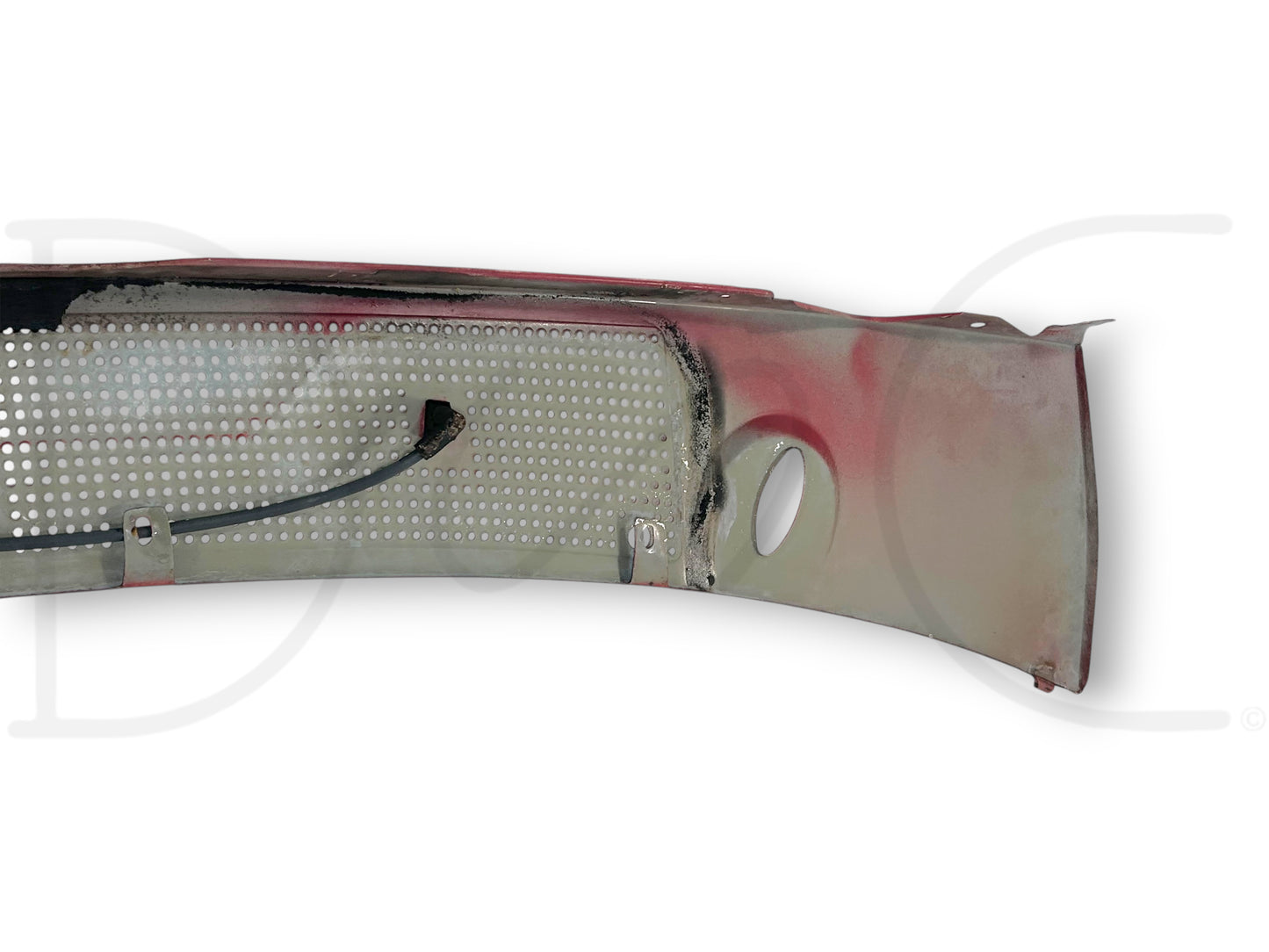 92-97 Ford F250 F350 Windshield Wiper Cowl Panel Vent E4 Red OEM
