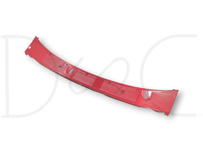 92-97 Ford F250 F350 Windshield Wiper Cowl Panel Vent E4 Red OEM
