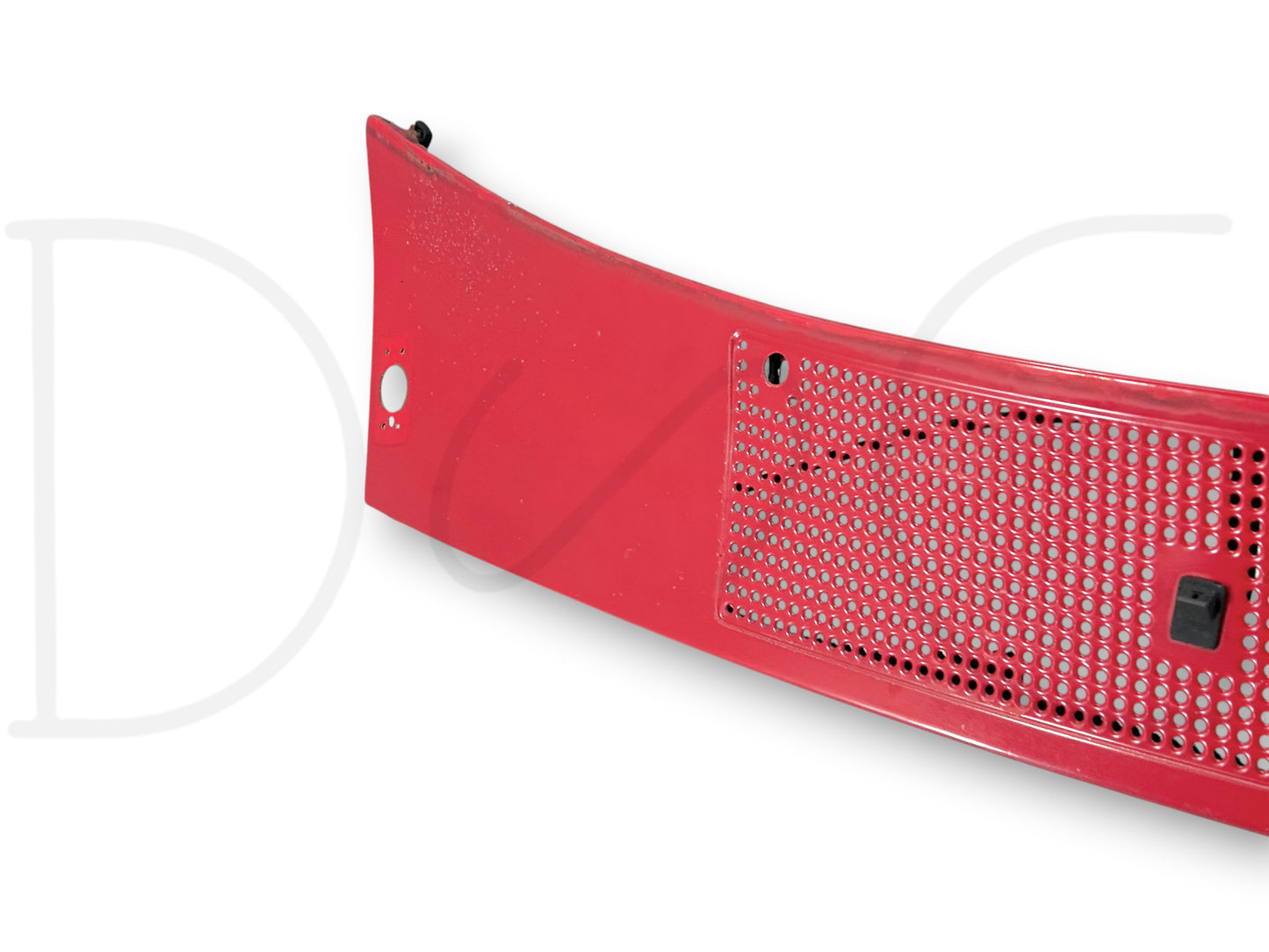 92-97 Ford F250 F350 Windshield Wiper Cowl Panel Vent E4 Red OEM
