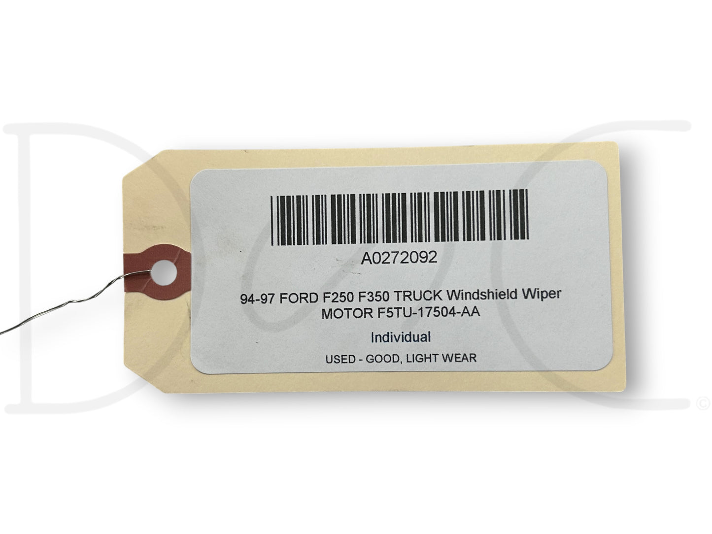 94-97 Ford F250 F350 Truck Windshield Wiper Motor F5Tu-17504-Aa