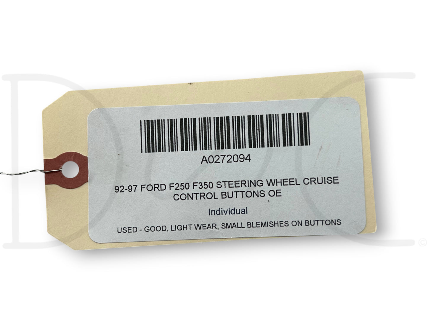 92-97 Ford F250 F350 Steering Wheel Cruise Control Buttons OE