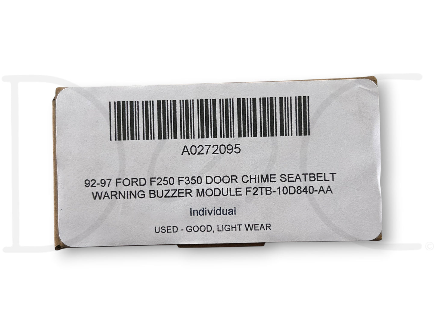 92-97 Ford F250 F350 Door Chime Seatbelt Warning Buzzer Module F2Tb-10D840-Aa