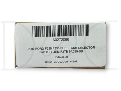 92-97 Ford F250 F350 Fuel Tank Selector Switch OEM F2Tb-9A050-Bb