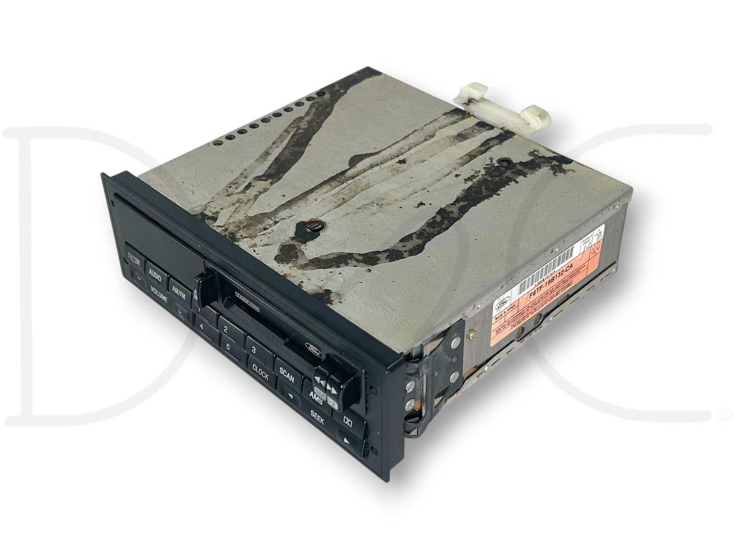 94-97 Ford F250 F350 Factory Radio Head Unit AM/FM Cassette OEM F6Tf-19B132-Ca