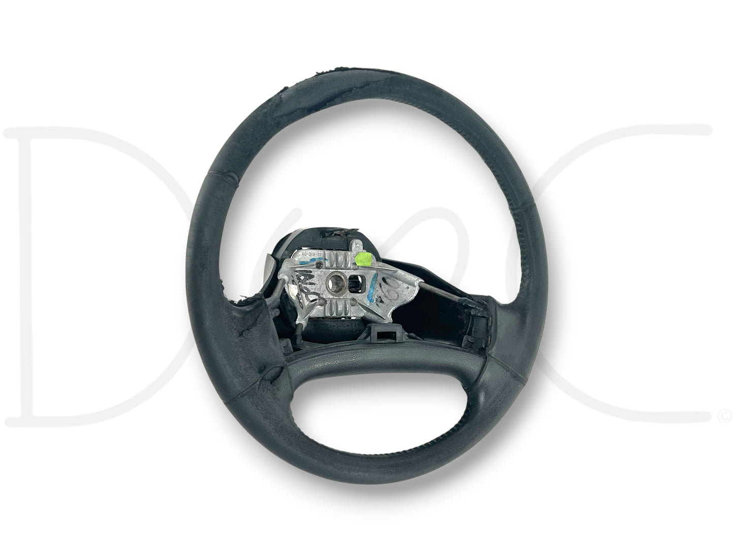 92-97 Ford F250 F350 Steering Wheel OE Black Leather *Blem*