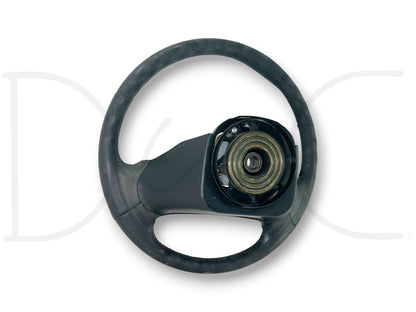 92-97 Ford F250 F350 Steering Wheel OE Black Leather *Blem*