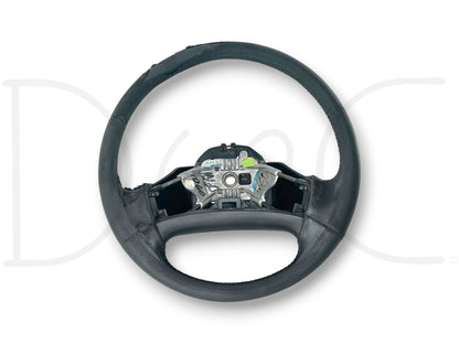 92-97 Ford F250 F350 Steering Wheel OE Black Leather *Blem*