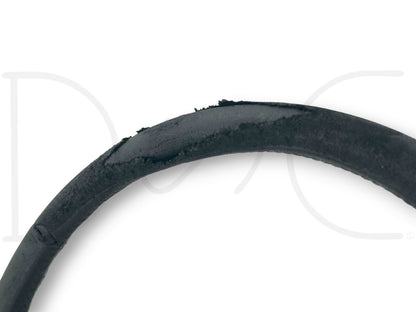 92-97 Ford F250 F350 Steering Wheel OE Black Leather *Blem*