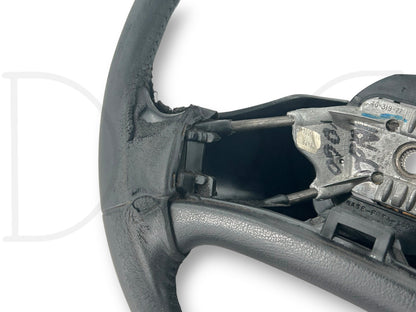 92-97 Ford F250 F350 Steering Wheel OE Black Leather *Blem*