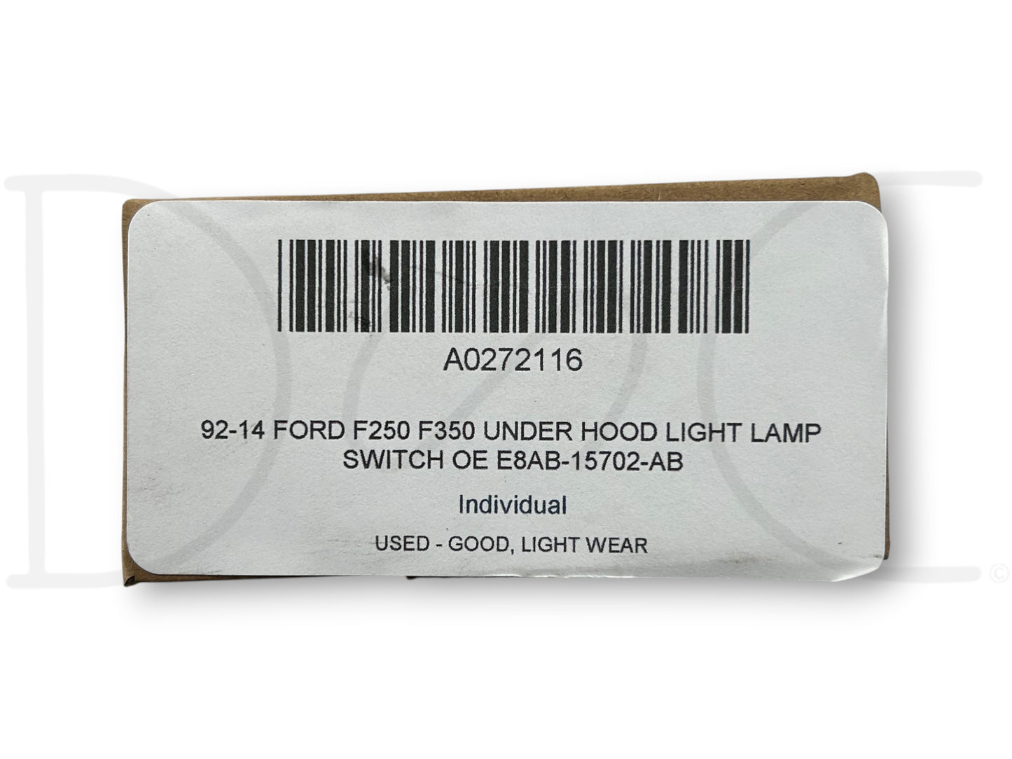 92-14 Ford F250 F350 Under Hood Light Lamp Switch OE E8AB-15702-AB