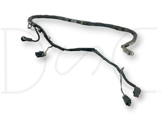 95-97 Ford F250 F350 7.3 7.3L Ac A/C Compressor Alternator Wiring Harness OEM used condition with light wear and broken clip on compressor plug, for F-250 and F-350 trucks.