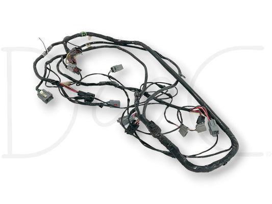 96-97 Ford F250 F350 XLT Crew Cab Interior Wiring Harness F6Ts-14A504-P260Y Db used good condition with light wear, compatible with 1996 and 1997 F-250 and F-350 trucks.