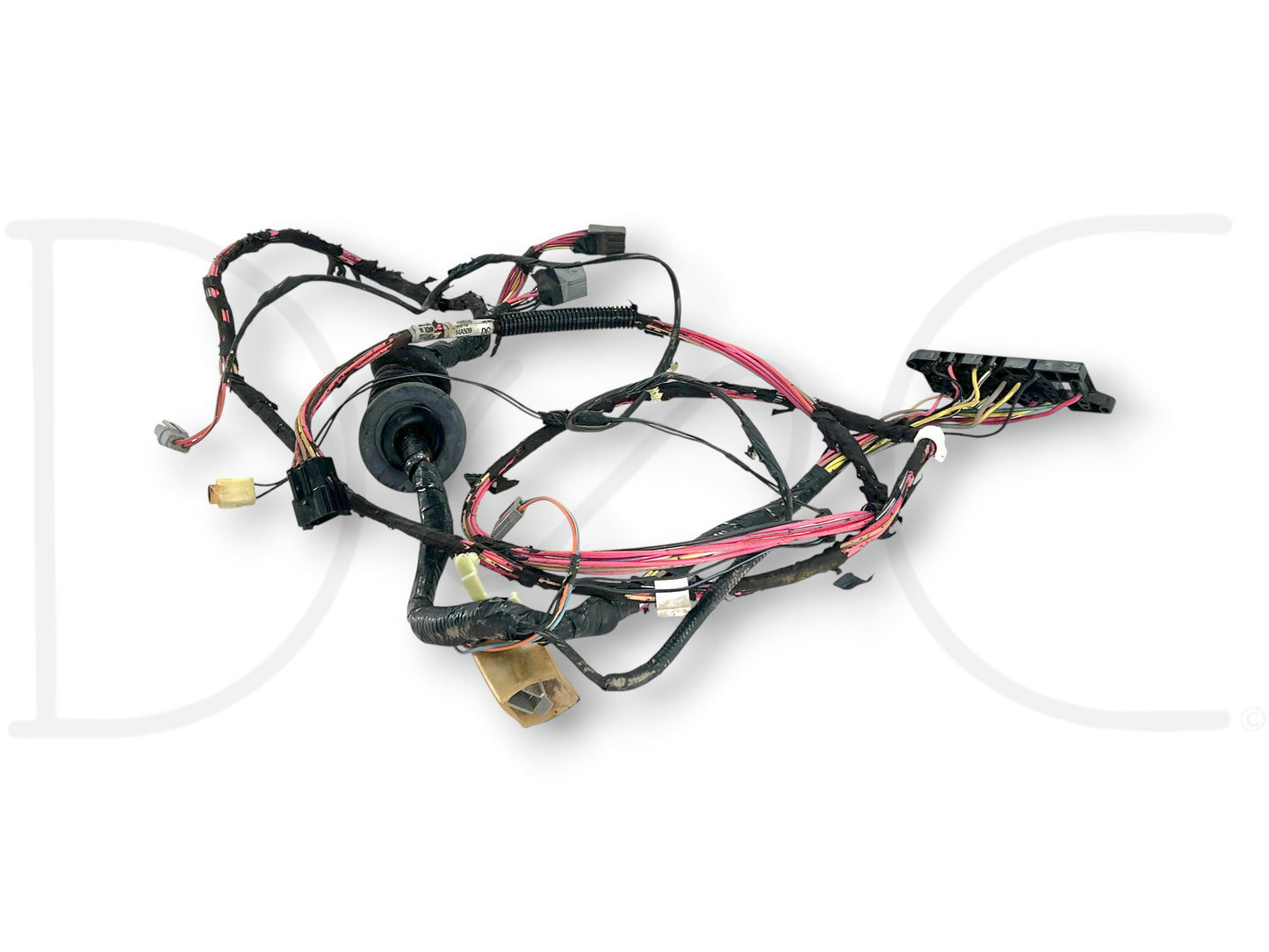 96-97 Ford F250 F350 LH Left Driver Front Door Wiring Harness F6Ts-14A509-P260Y
