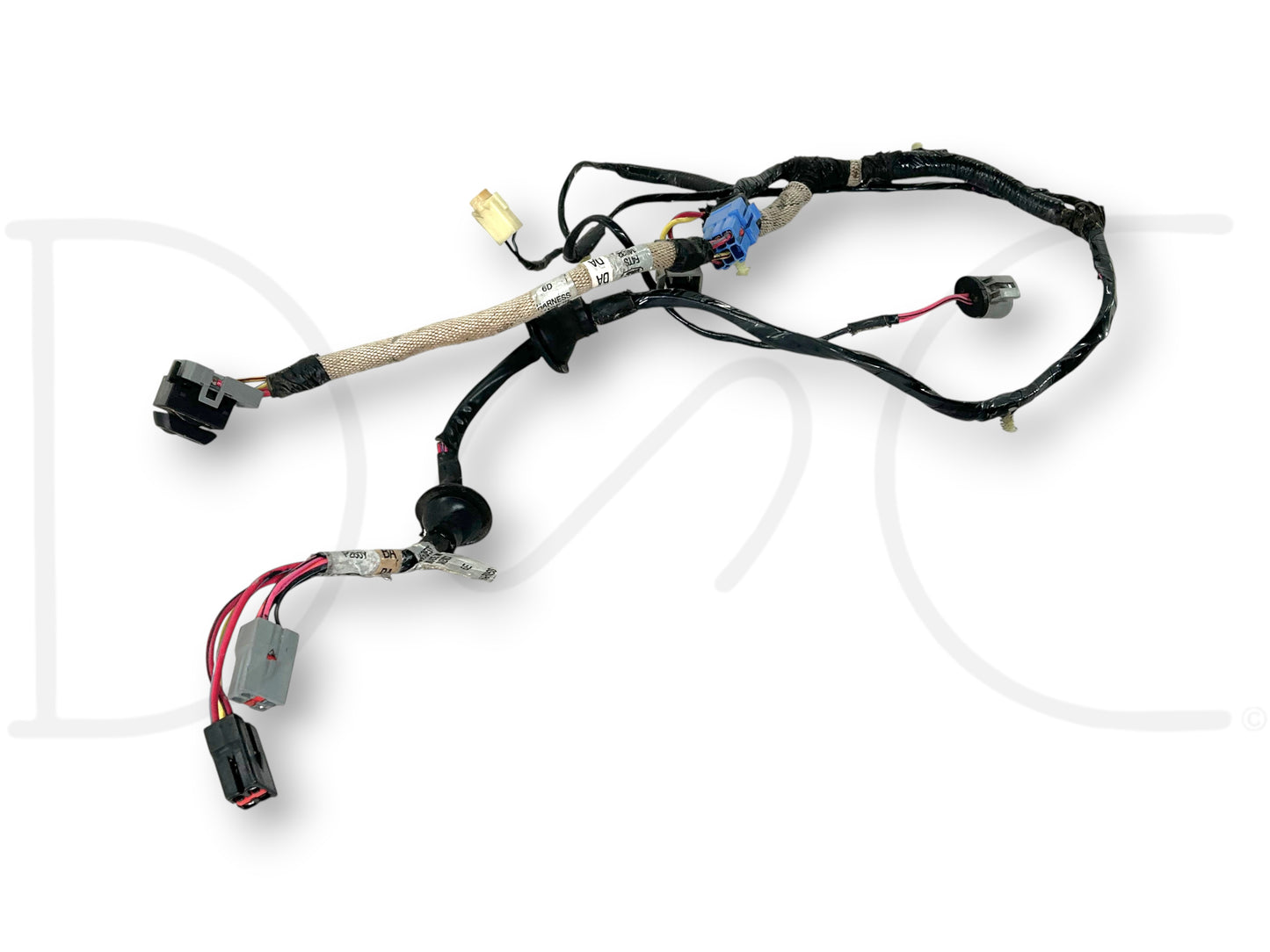 96-97 Ford F250 F350 Crew Cab Rear Door Wiring Harness F6Ts-14632-P260Y Ba