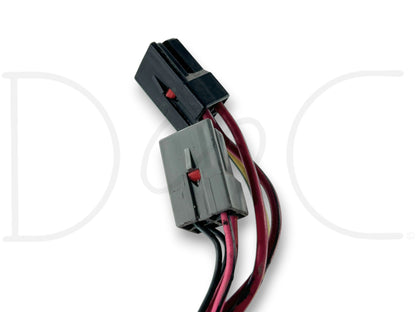 96-97 Ford F250 F350 Crew Cab Rear Door Wiring Harness F6Ts-14632-P260Y Ba