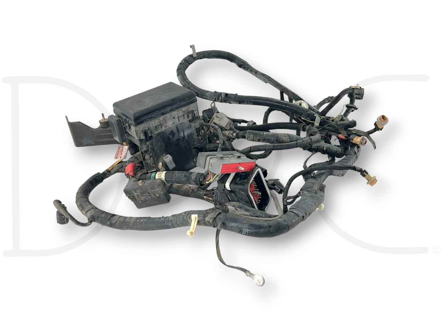 96-97 Ford F250 F350 7.3 Front Body Fuse Box Wiring Harness F6Tb-12A581-P260F Cr