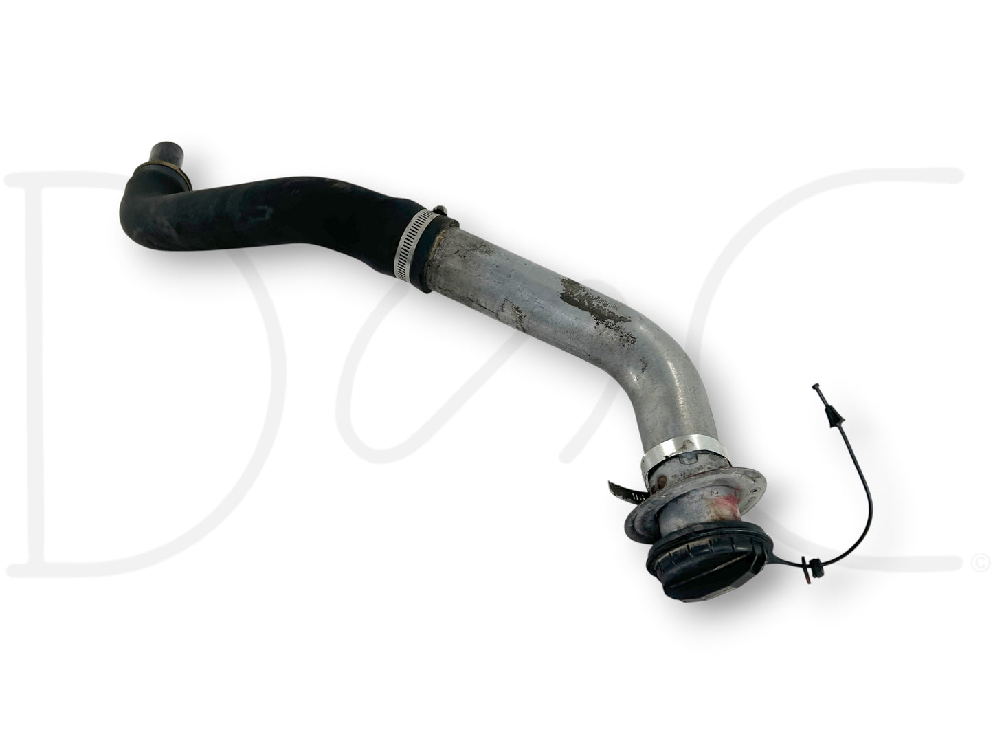 92-97 Ford F250 F350 SRW Pickup Front Diesel Fuel Filler Neck Pipe Tube