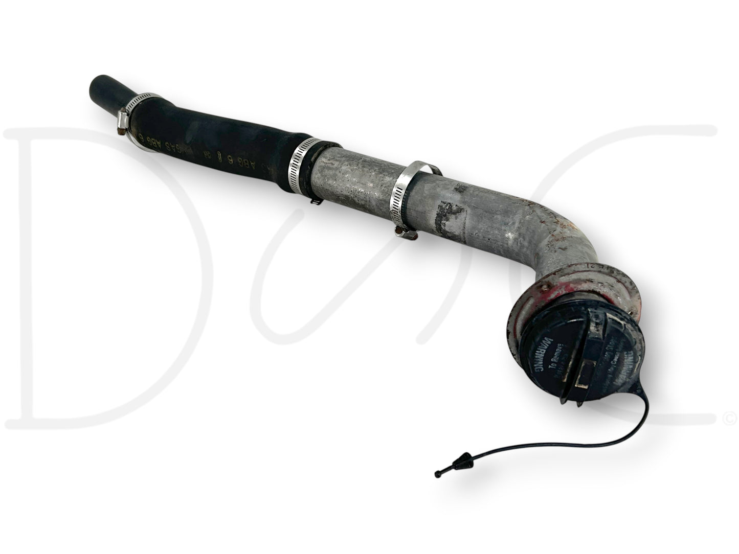 92-97 Ford F250 F350 SRW  Pickup Rear Diesel Fuel Filler Neck Pipe Tube