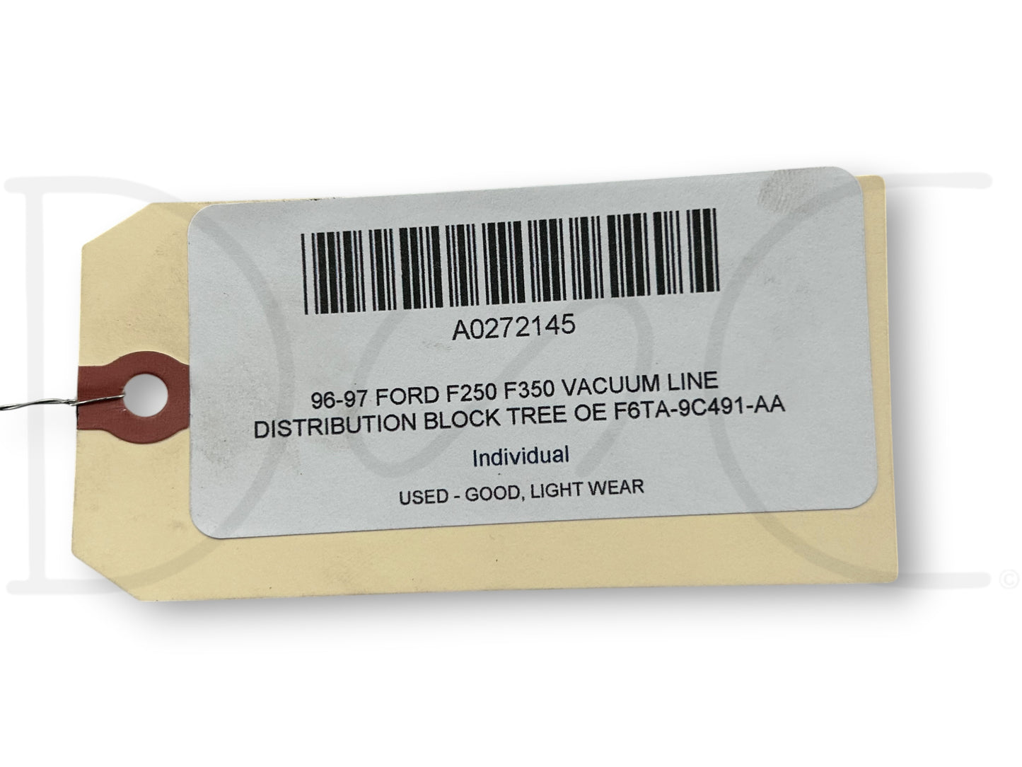 96-97 Ford F250 F350 Vacuum Line Distribution Block Tree OE F6Ta-9C491-Aa