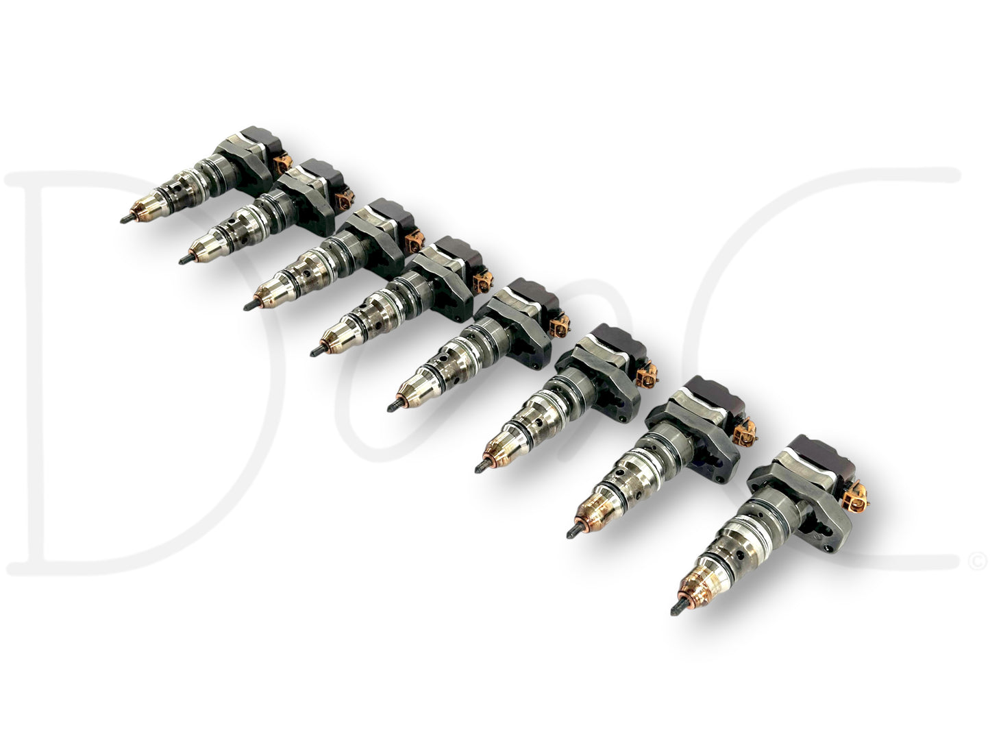 94-97 Ford F250 7.3 7.3L Diesel Aa Injector Set Injectors Aa1816187C3 *Cores*