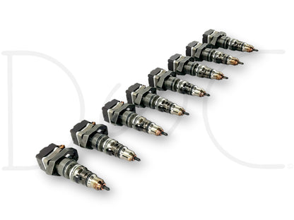 94-97 Ford F250 7.3 7.3L Diesel Aa Injector Set Injectors Aa1816187C3 *Cores*