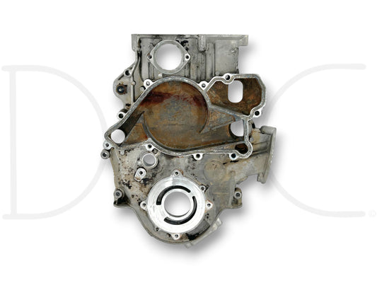 1996 Ford F250 F350 7.3 7.3L Front Engine Cover Timing Housing OE 1824378C1 used with light wear, compatible with 1996 Ford F-250 and F-350 Super Duty diesel trucks.