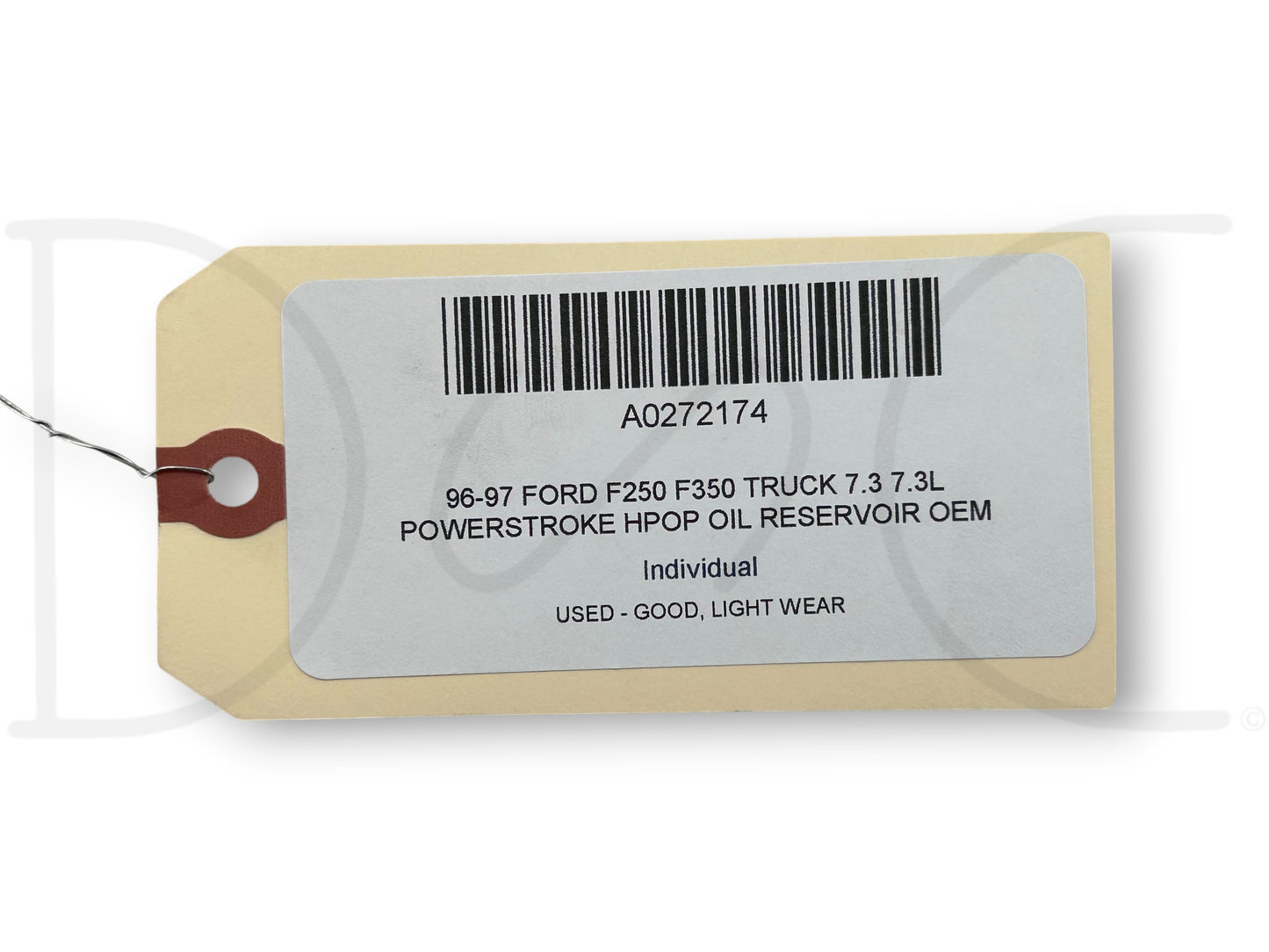 96-97 Ford F250 F350 Truck 7.3 7.3L Powerstroke HPOP Oil Reservoir OEM 1823534C2