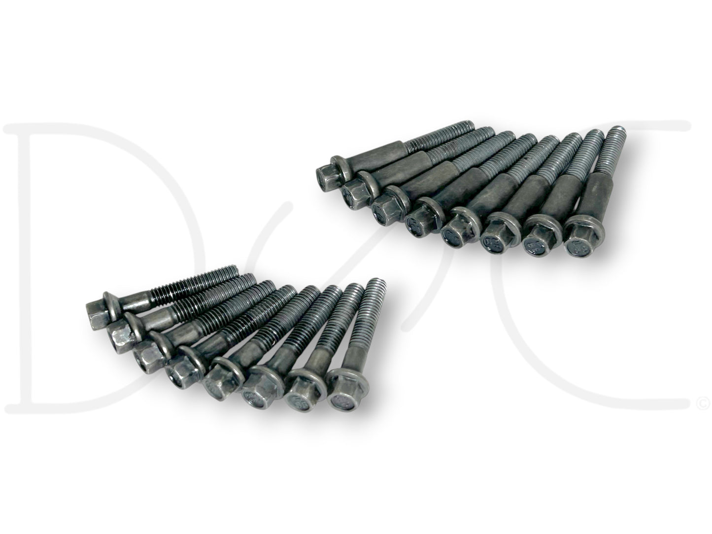 95-02 Ford F250 F350 7.3 7.3L Fuel Injector Retainer Bolts OE Bolt Set [16]