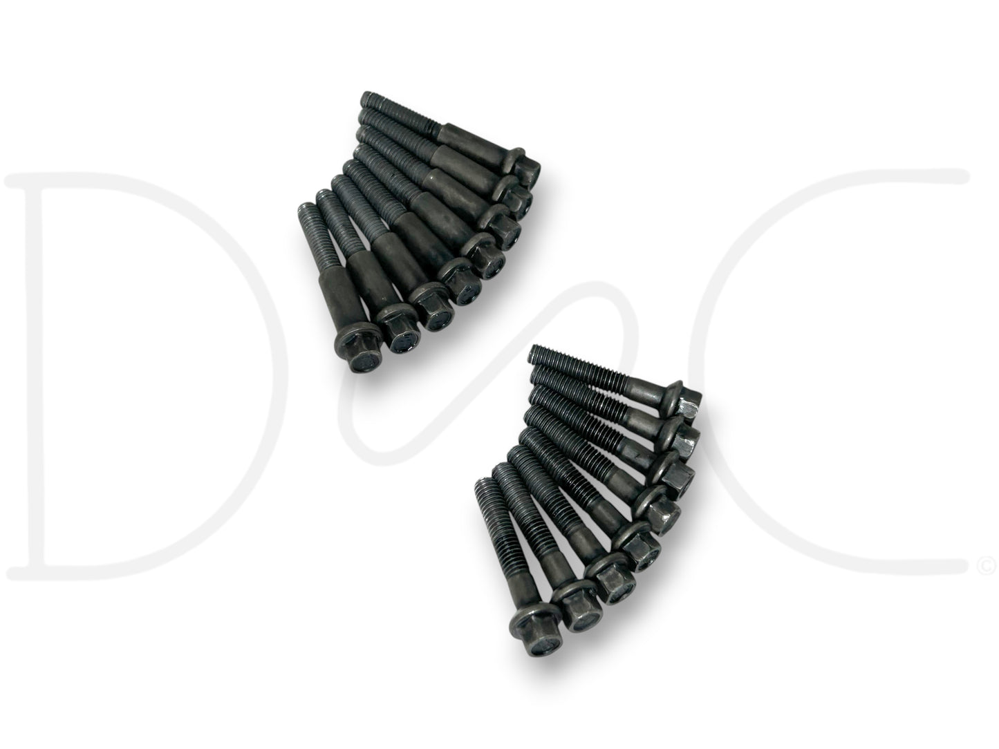 95-02 Ford F250 F350 7.3 7.3L Fuel Injector Retainer Bolts OE Bolt Set [16]