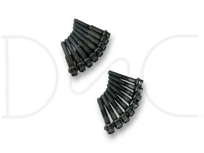 95-02 Ford F250 F350 7.3 7.3L Fuel Injector Retainer Bolts OE Bolt Set [16]