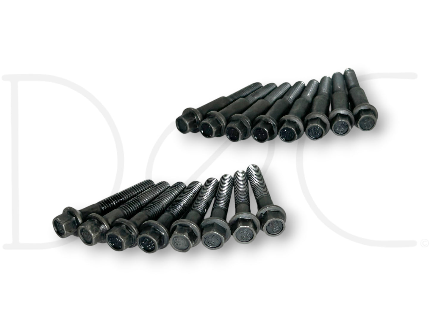 95-02 Ford F250 F350 7.3 7.3L Fuel Injector Retainer Bolts OE Bolt Set [16]