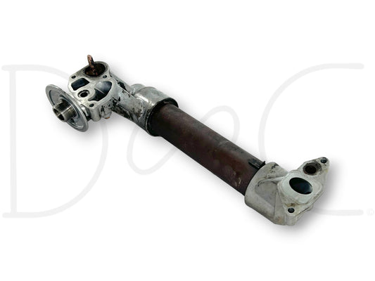 97-02 Ford F250 F350 7.3 7.3L Powerstroke Diesel Oil Cooler Assembly OEM used with light wear, compatible with 1996-2002 Ford F-250 F-350 trucks for diesel engine cooling.