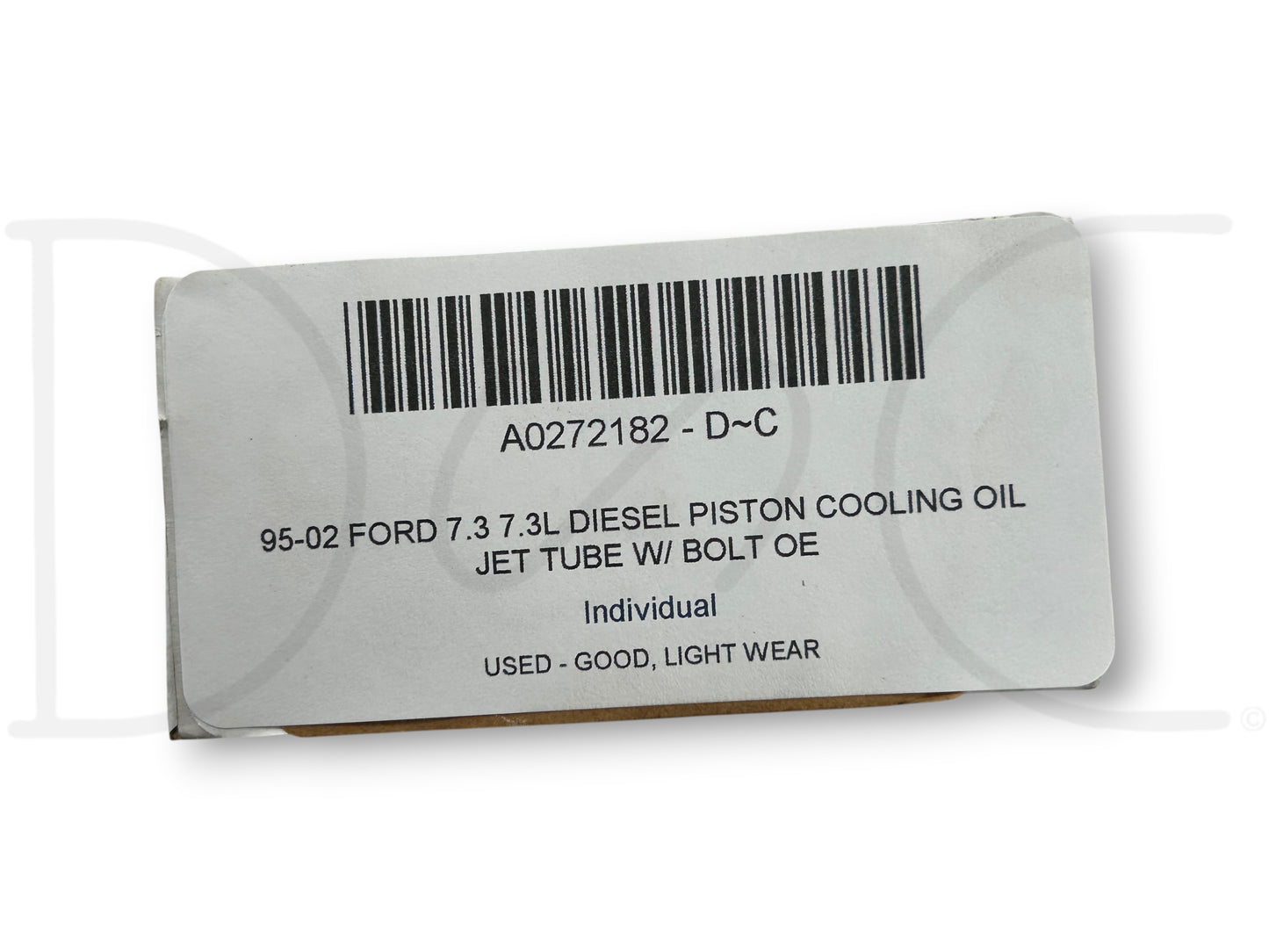95-02 Ford 7.3 7.3L Diesel Piston Cooling Oil Jet Tube W/ Bolt OE