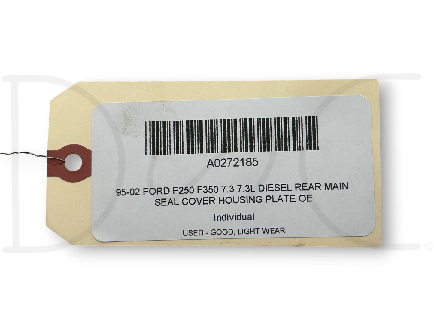 95-02 Ford F250 F350 7.3 7.3L Diesel Rear Main Seal Cover Housing Plate OE