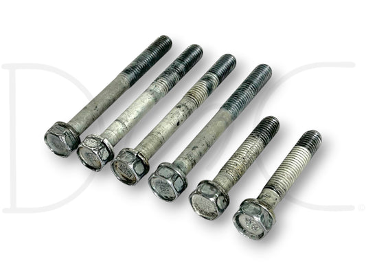94-97 Ford F250 F350 7.3 7.3L E4OD ZF5 Transmission Bolts Bolt Set (6) OEM