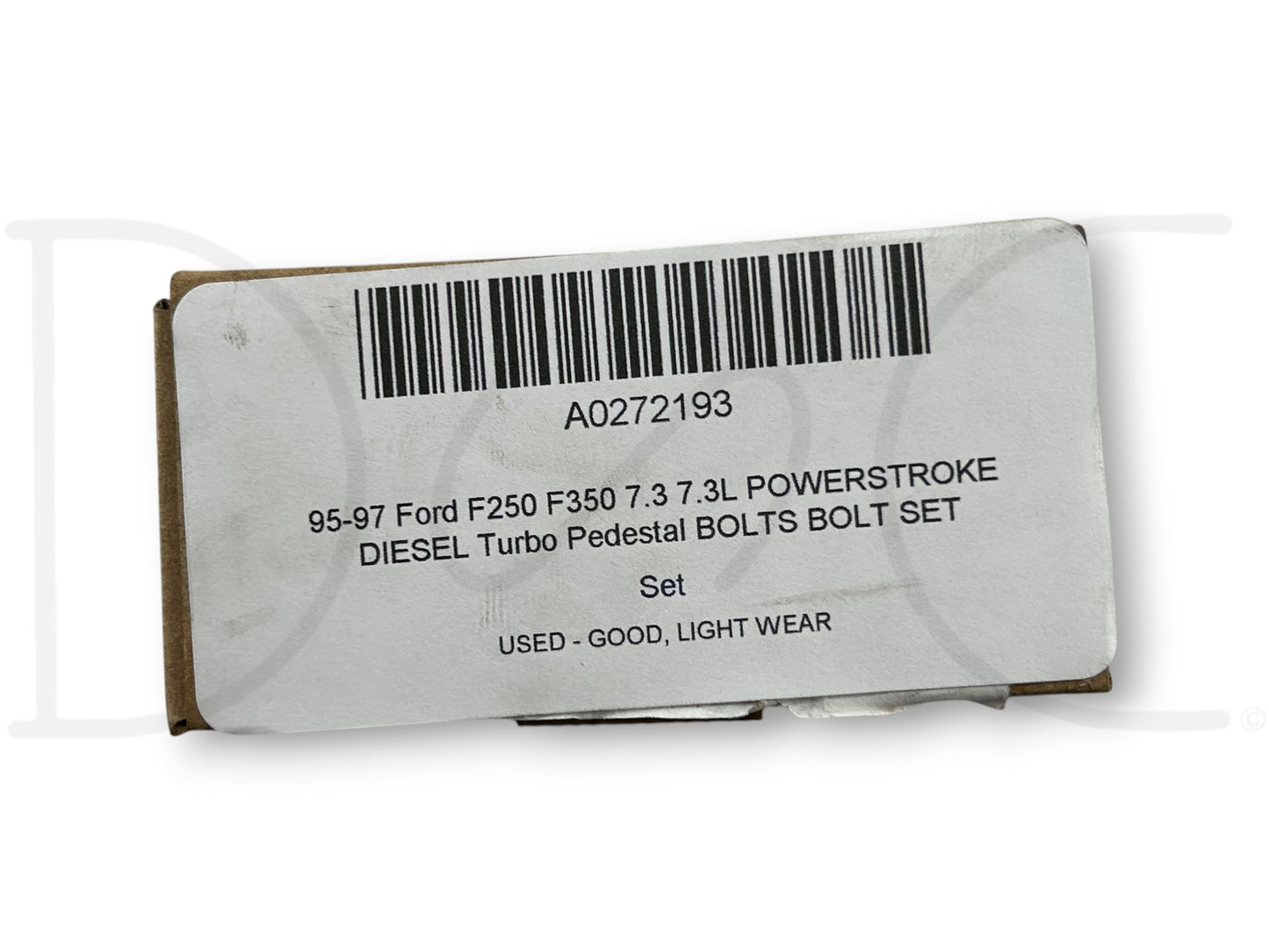 95-97 Ford F250 F350 7.3 7.3L Powerstroke Diesel Turbo Pedestal Bolts Bolt Set