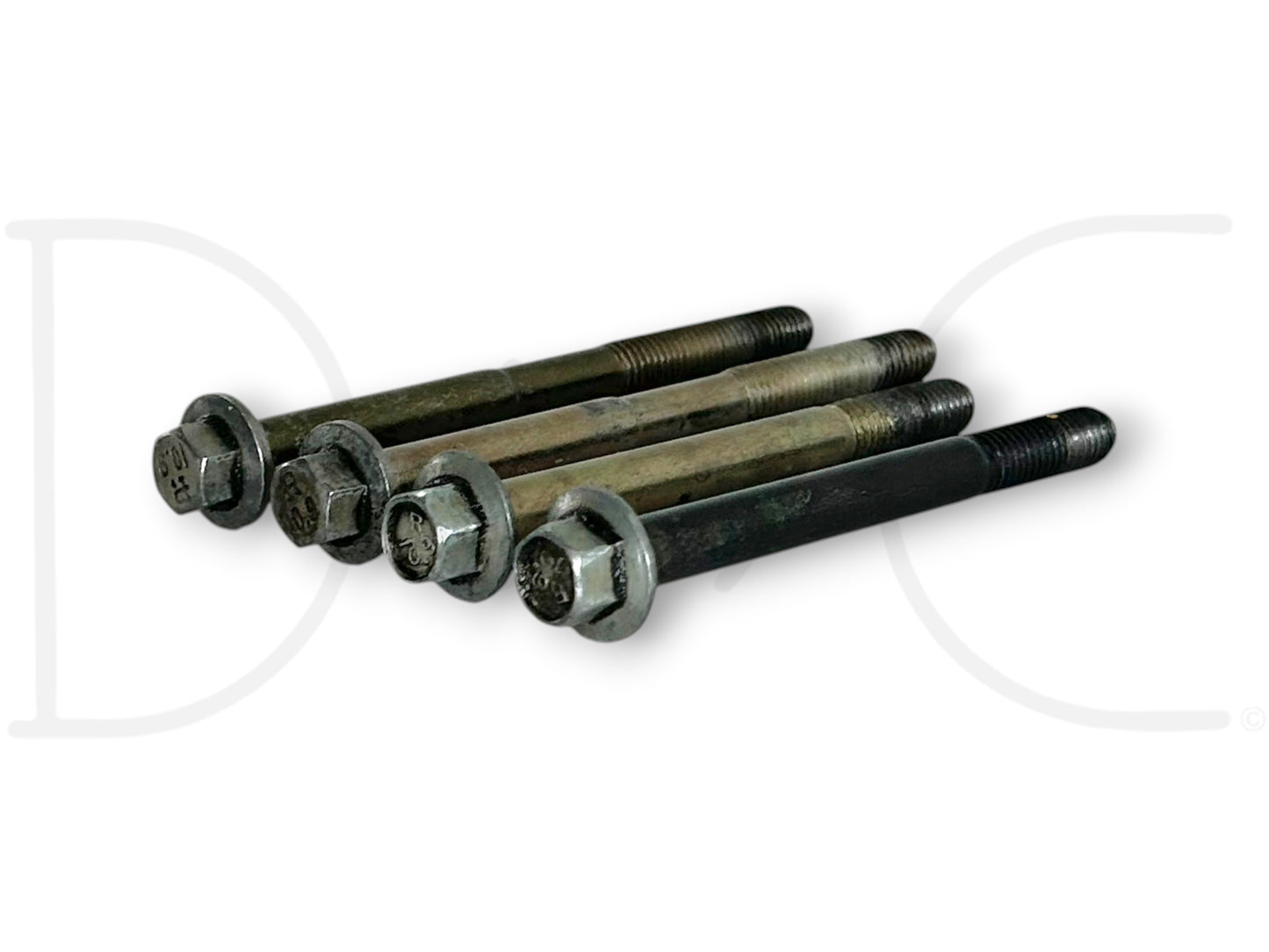 95-97 Ford F250 F350 7.3 7.3L Diesel Turbo To Pedestal Bolts OE Bolt Set [4]
