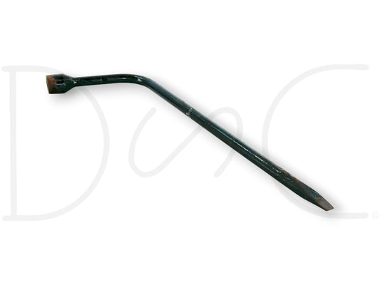 94-97 Ford F250 F350 SRW Spare Tire Lug Wrench Tool OEM in used good condition with light wear, compatible with 1994-1997 Ford F-250 and F-350 SRW trucks.