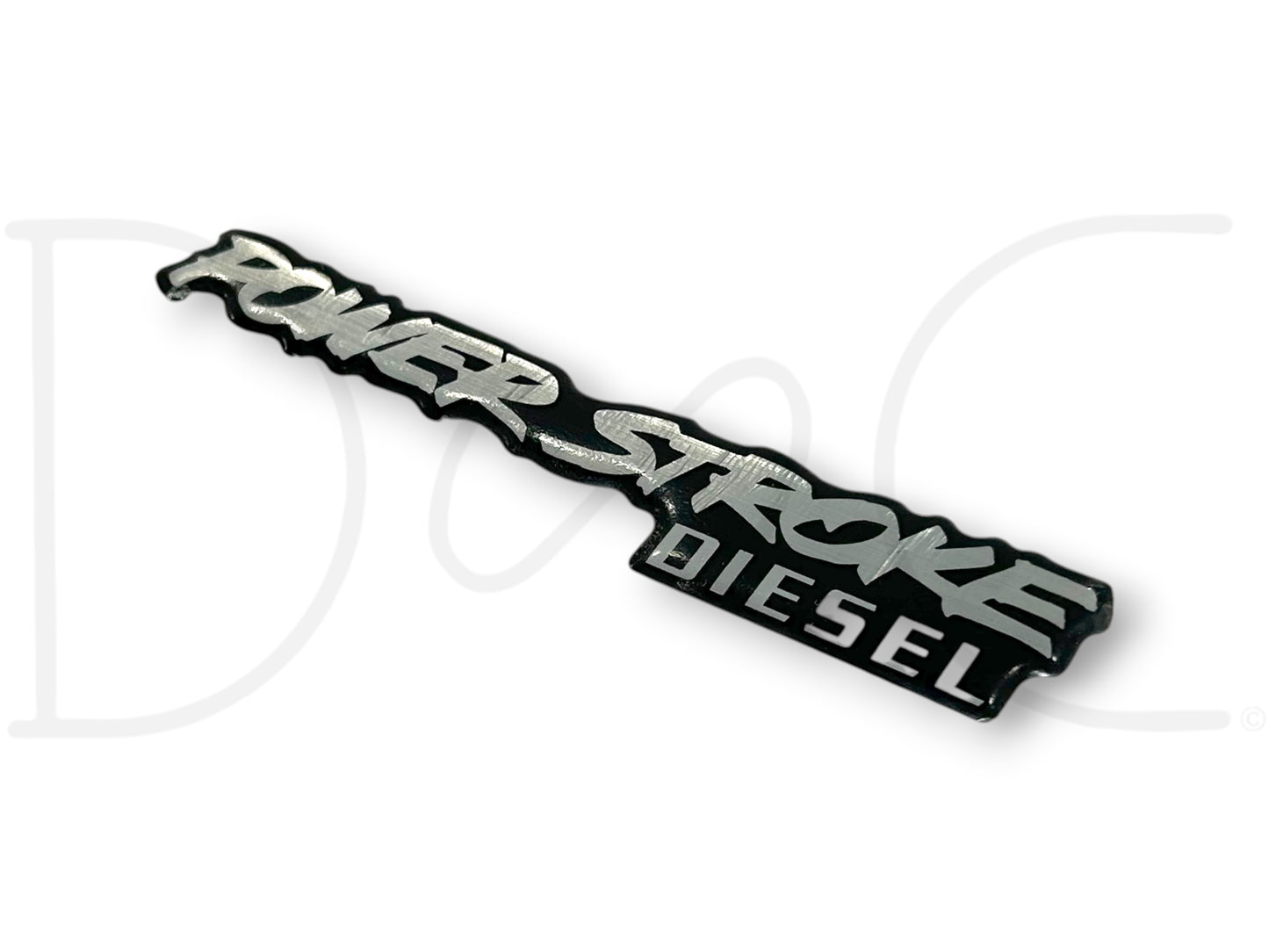 94-97 Ford F250 F350 Powerstroke Diesel Fender Badge Emblem Logo OEM