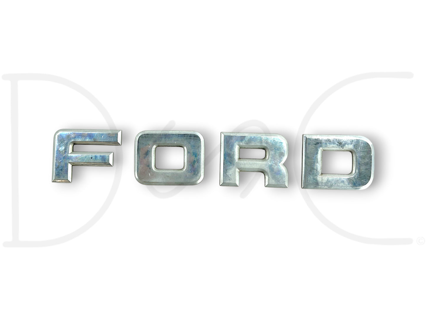 92-97 Ford F150 F250 F350 Truck Rear Tailgate Badge Emblem Letters Set OEM