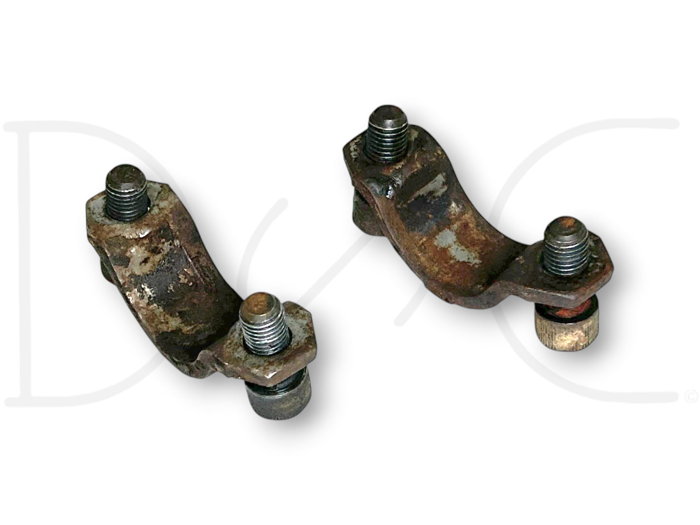 96-97 Ford F250 F350 Driveshaft Torx Bolts U-Joint Straps OEM Bolt Strap Set