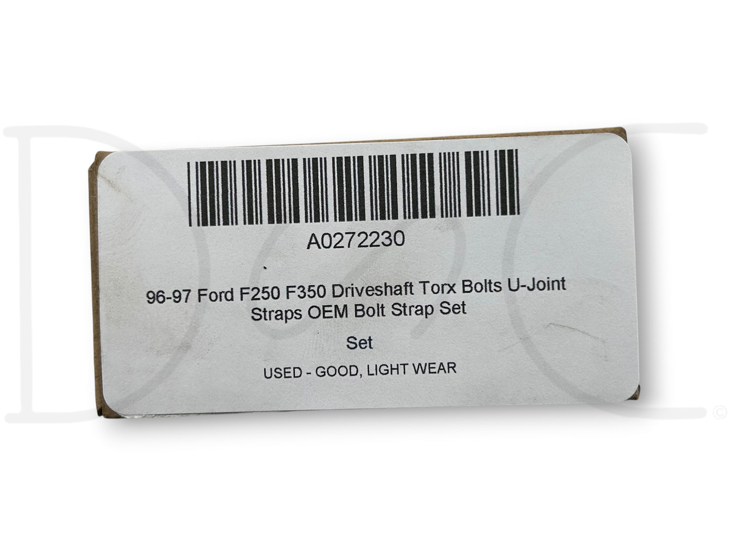 96-97 Ford F250 F350 Driveshaft Torx Bolts U-Joint Straps OEM Bolt Strap Set