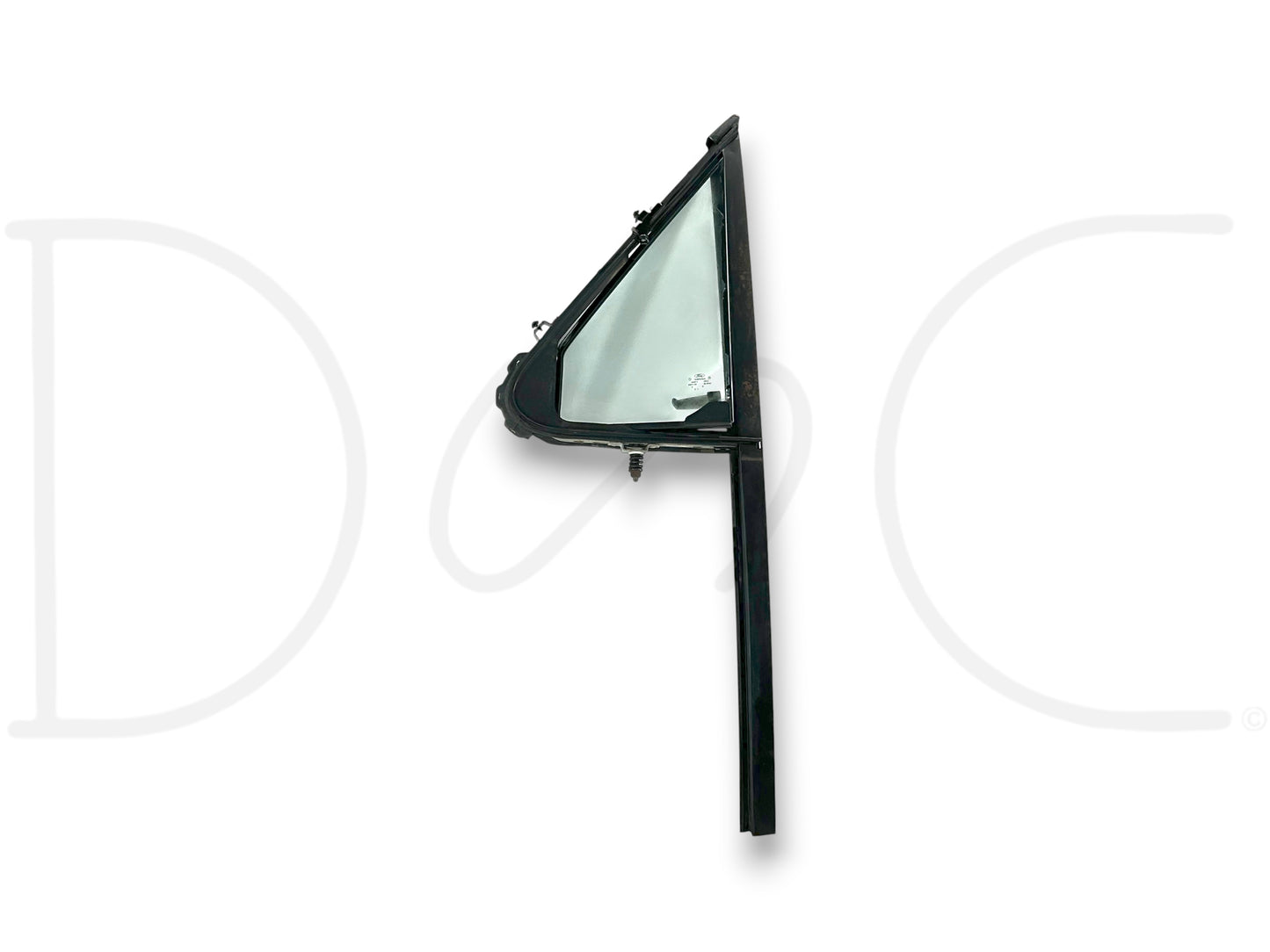 92-97 Ford F250 F350 LH Left Driver Vent Wing Window Glass Assembly OEM