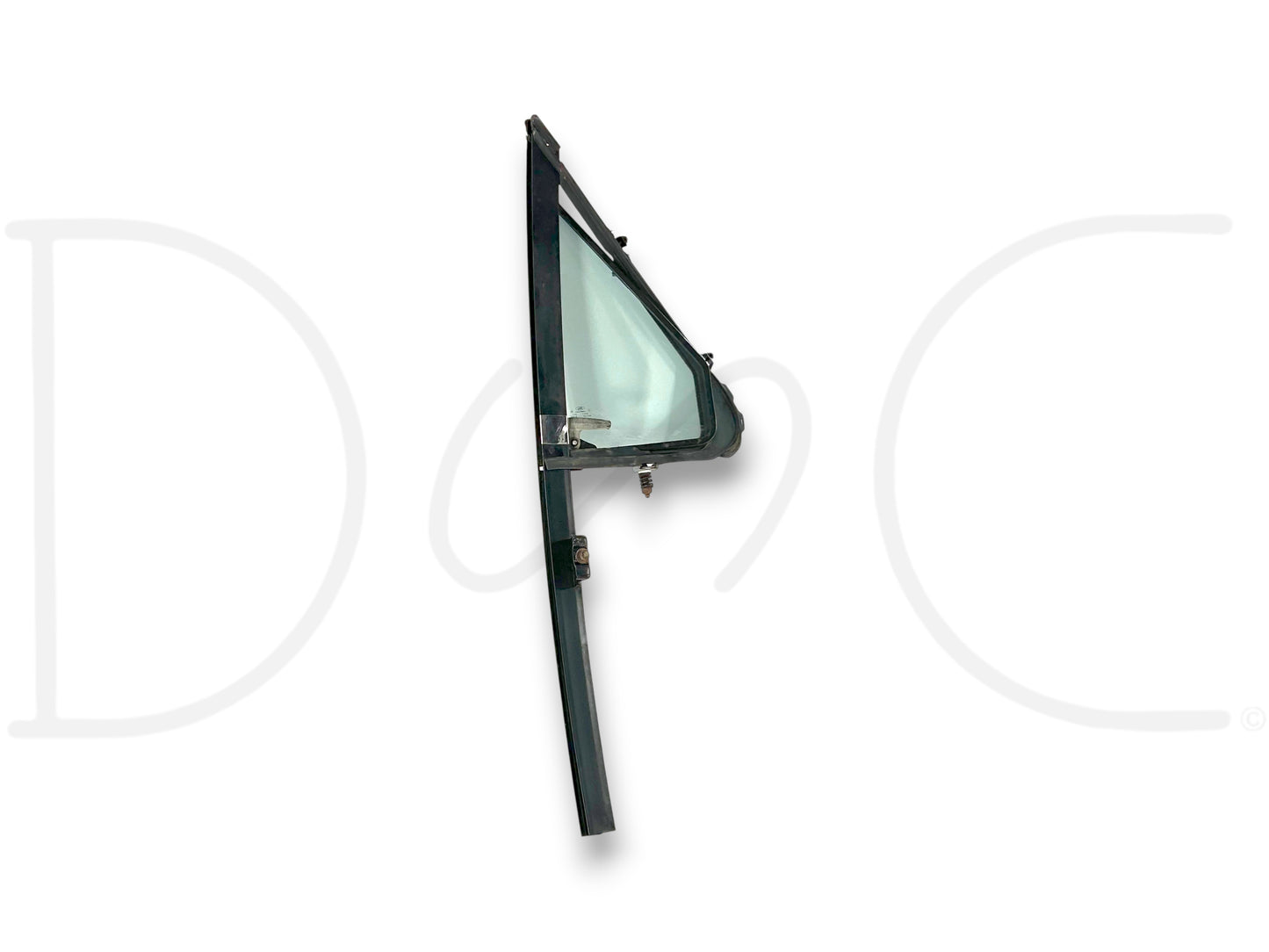 92-97 Ford F250 F350 LH Left Driver Vent Wing Window Glass Assembly OEM
