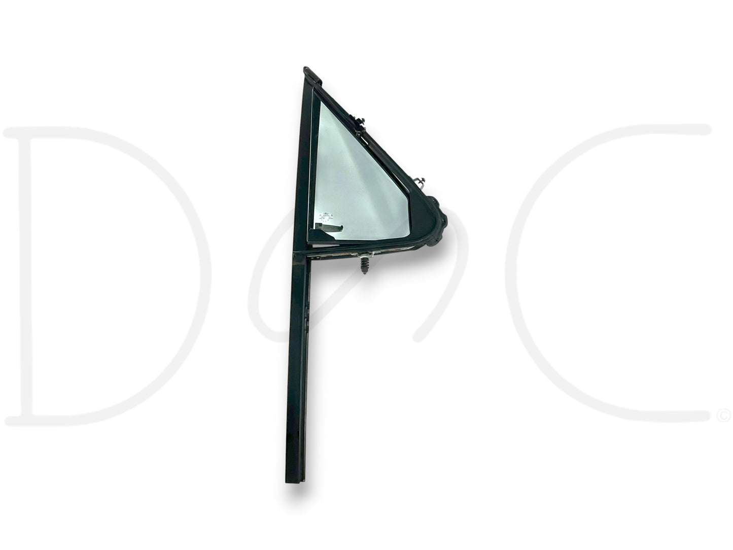 92-97 Ford F250 F350 RH Right Passenger Vent Wing Window Glass Assembly OEM