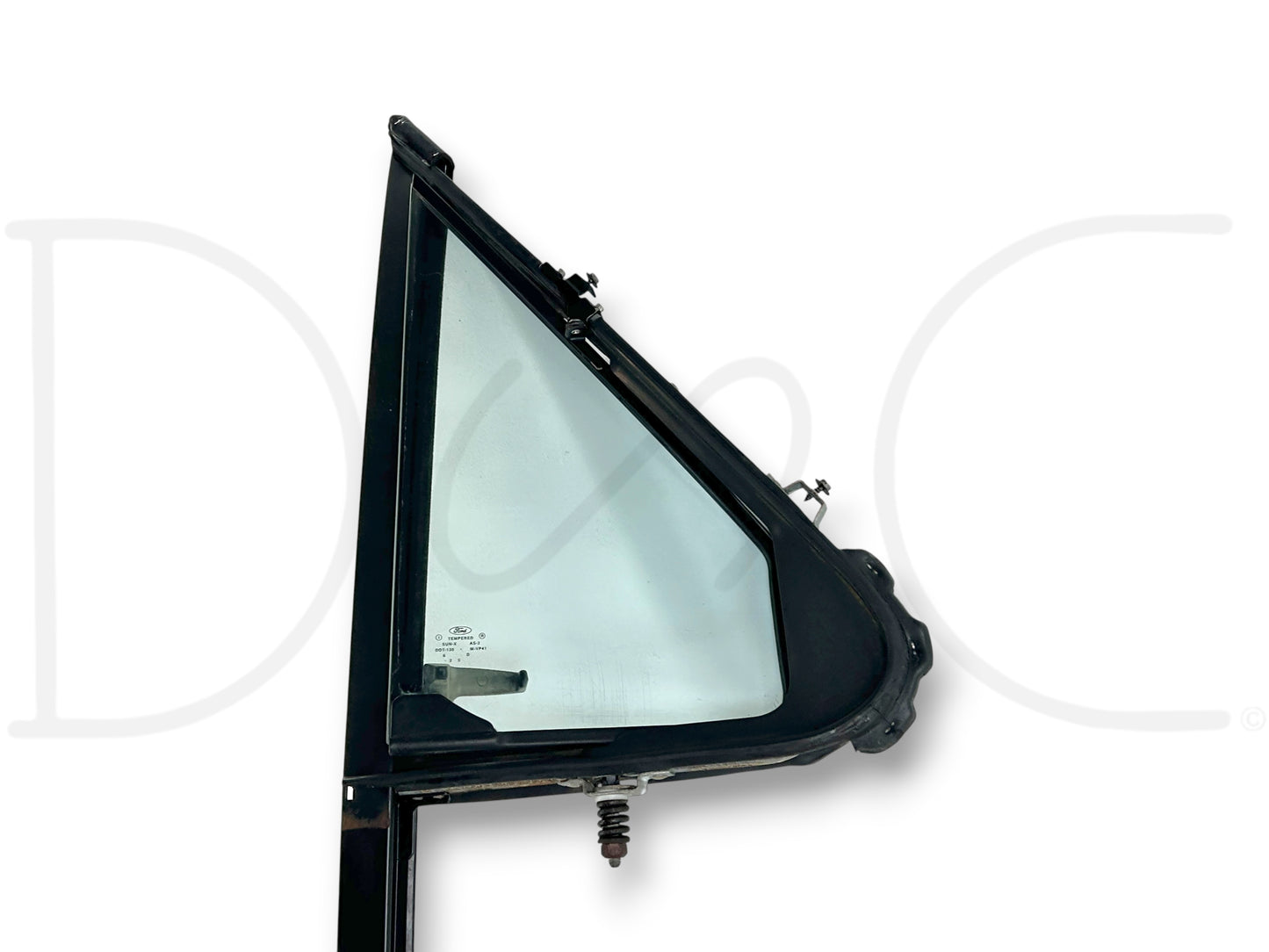 92-97 Ford F250 F350 RH Right Passenger Vent Wing Window Glass Assembly OEM