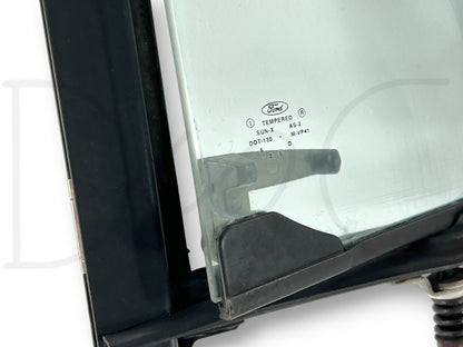 92-97 Ford F250 F350 RH Right Passenger Vent Wing Window Glass Assembly OEM